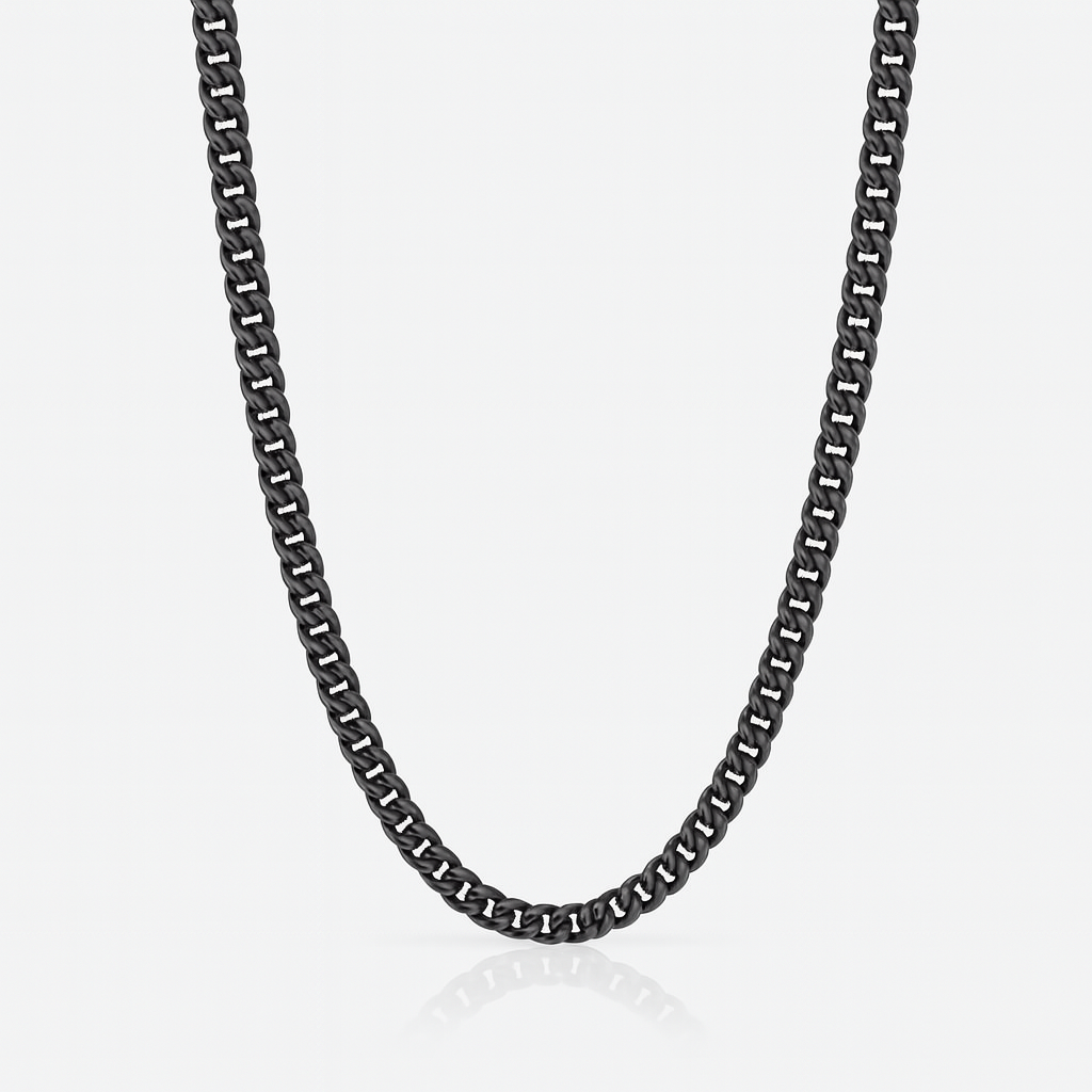 Cuban Chain Gunmetal