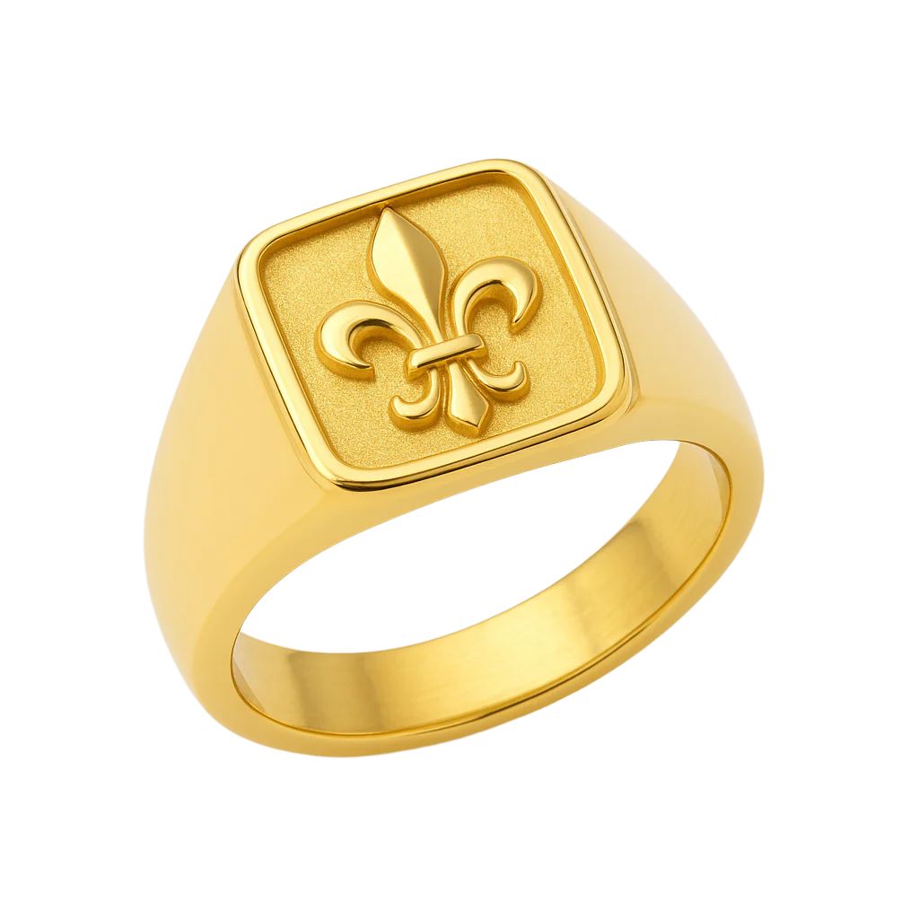 Chrome Signet Ring