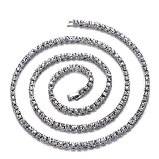 Tennis Chain 4mm Silver