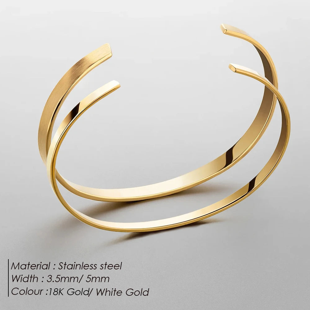 Gold Cuff Bracelet