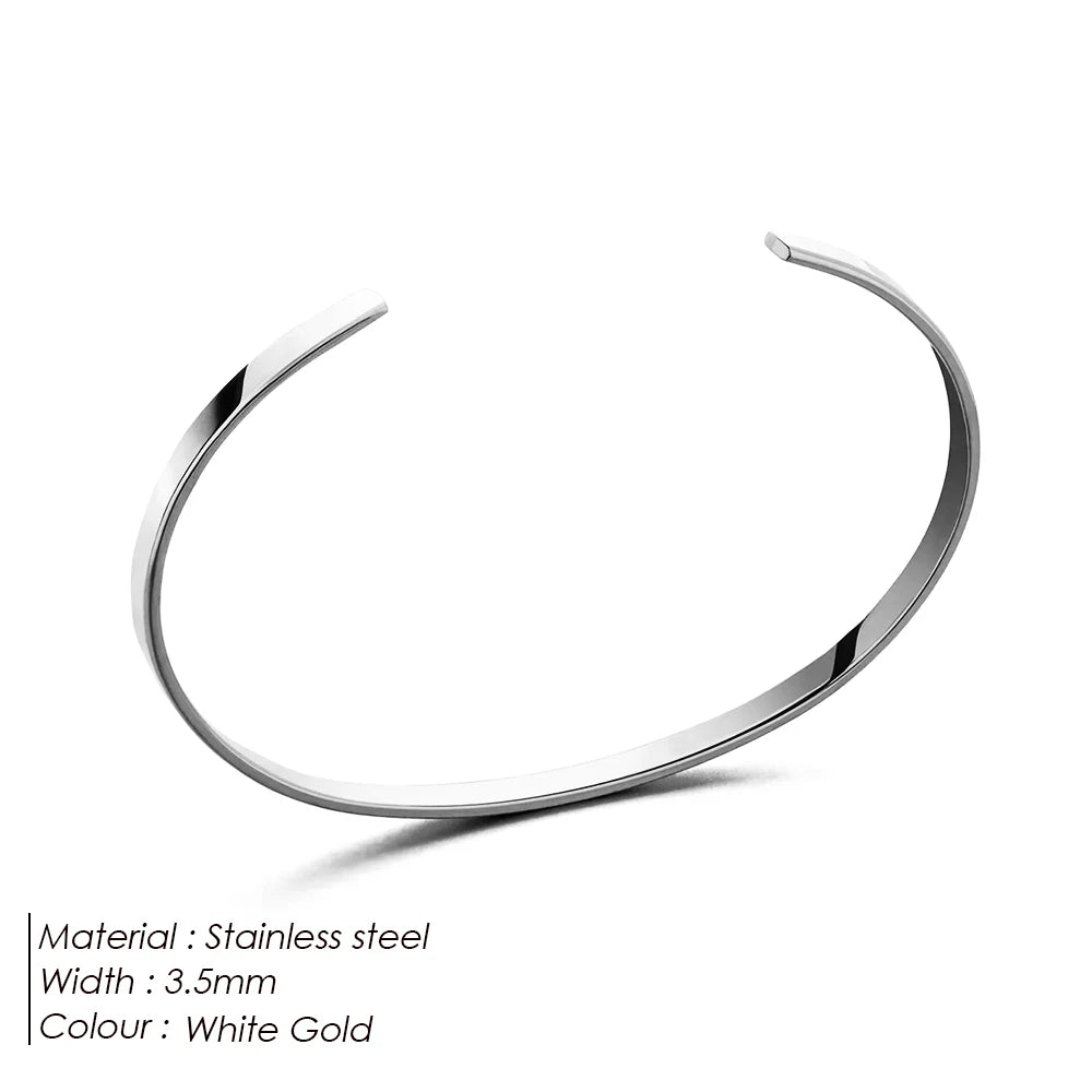 Platinum Cuff Bracelet