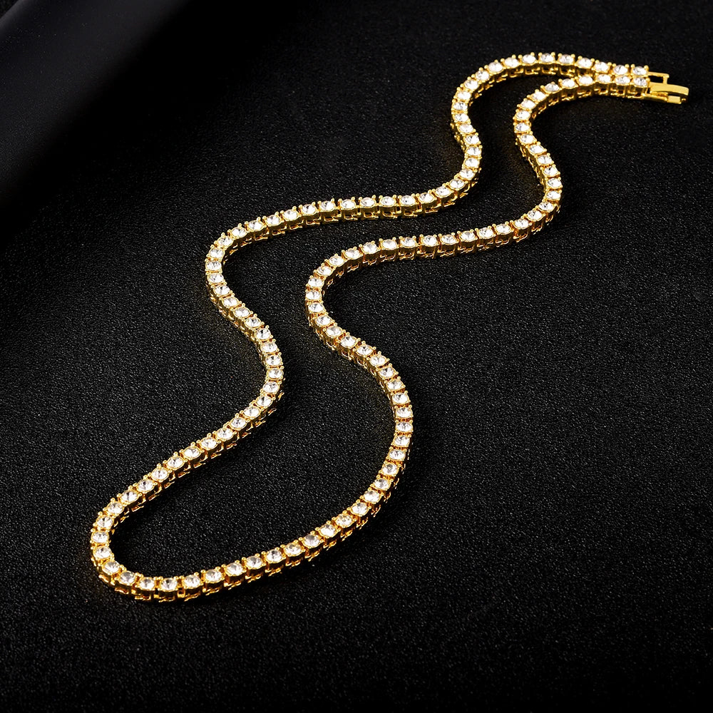 Tennis Chain 4mm Gold