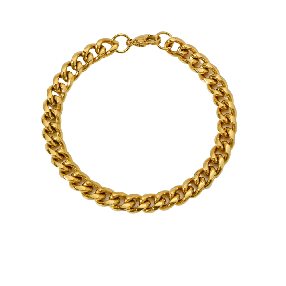 Gold Cuban Bracelet