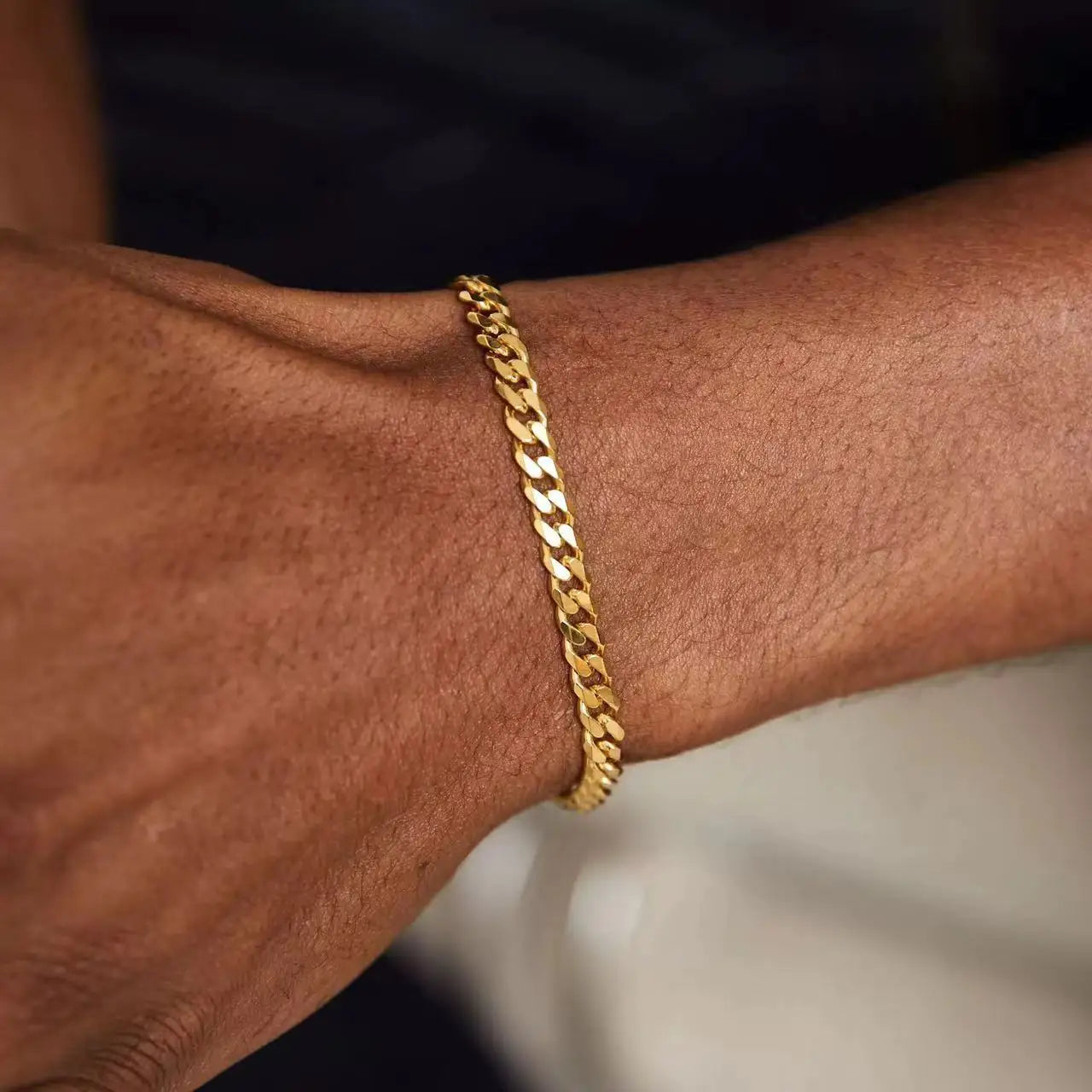 Gold Cuban Bracelet