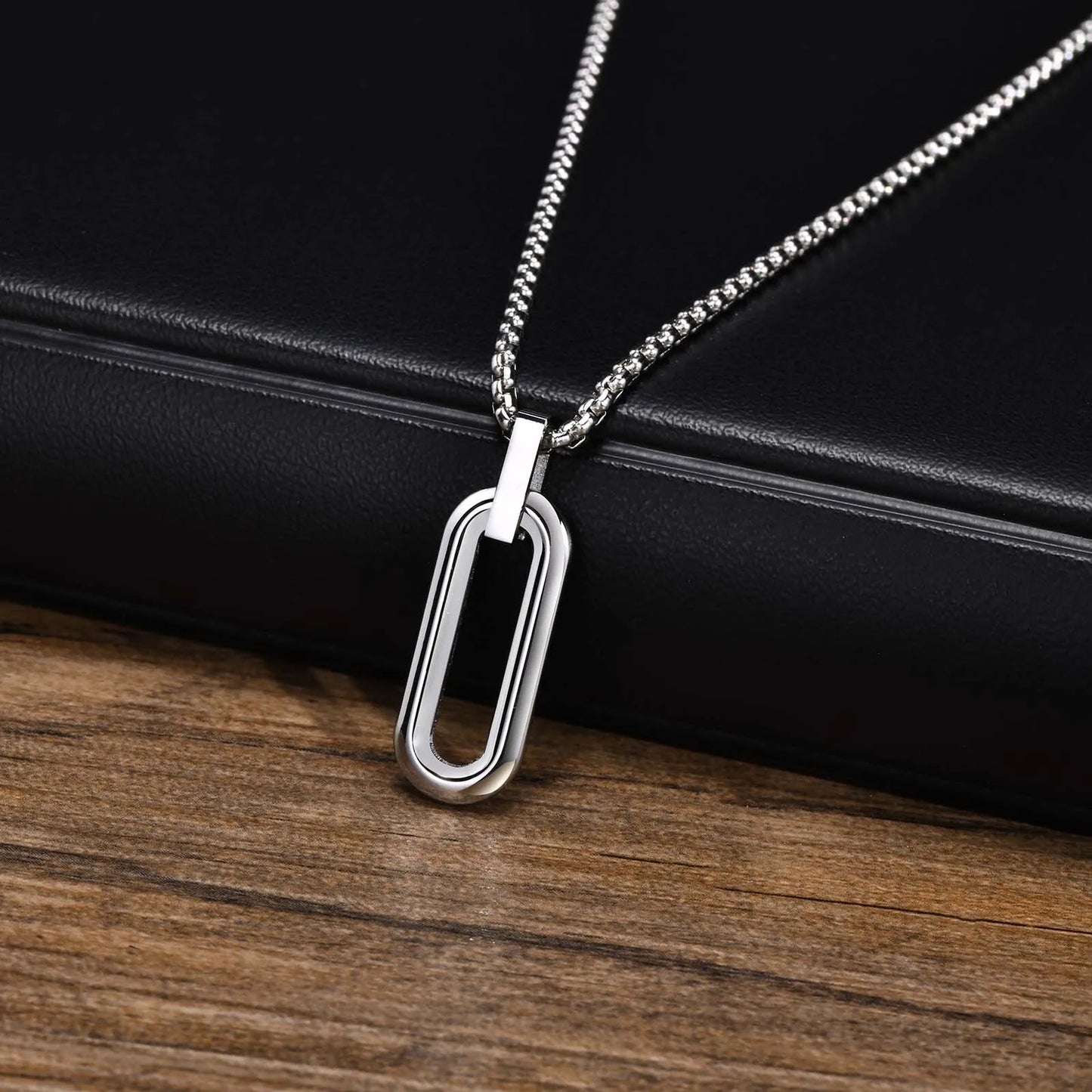Hollow Diamond Pendant
