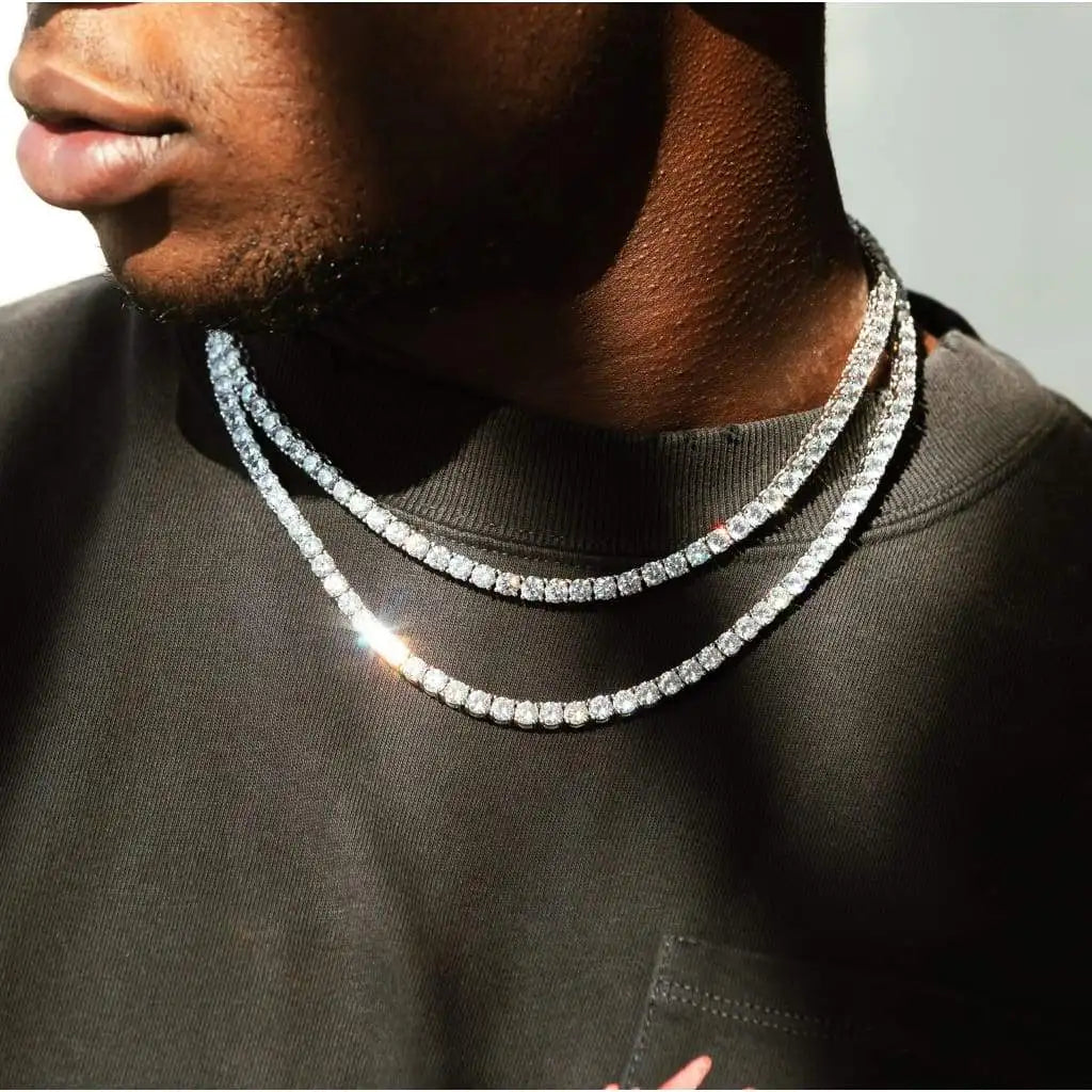 Tennis Chain 4mm Silver