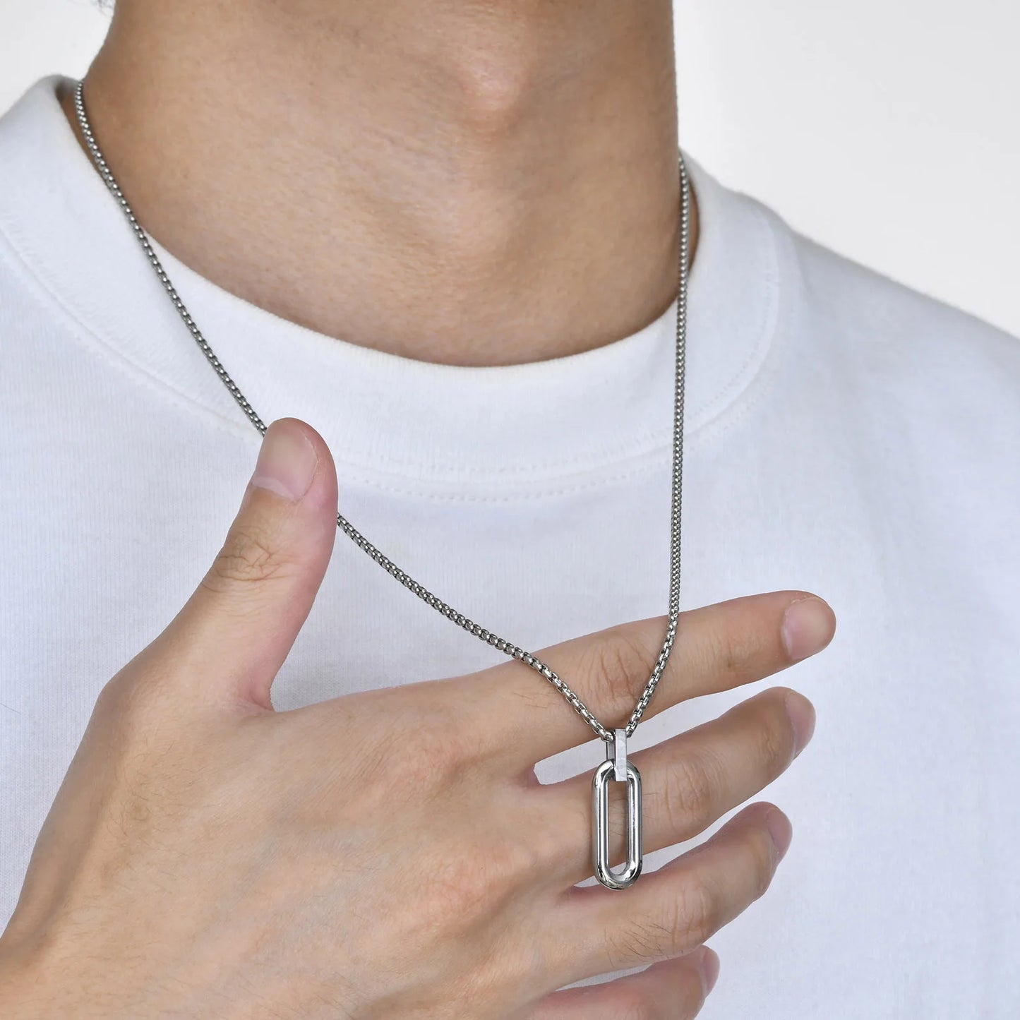 Hollow Diamond Pendant