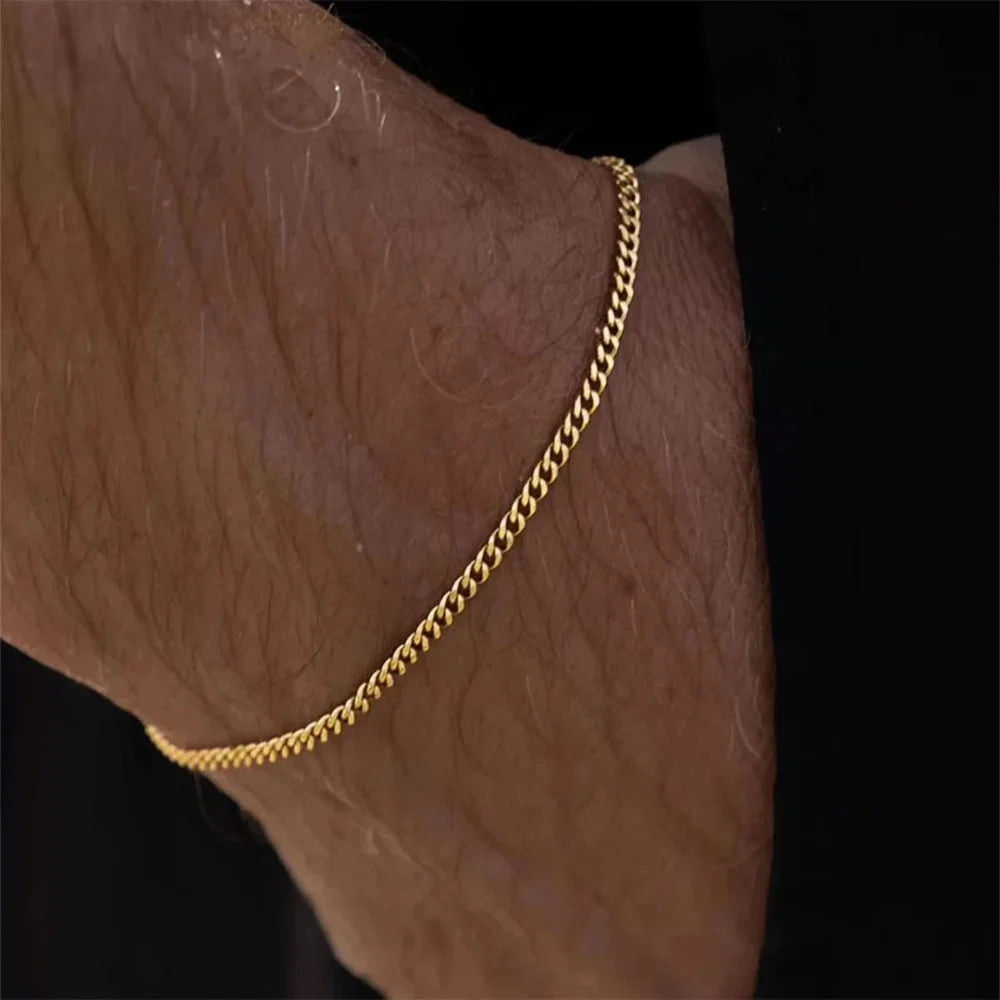 Gold Cuban Bracelet