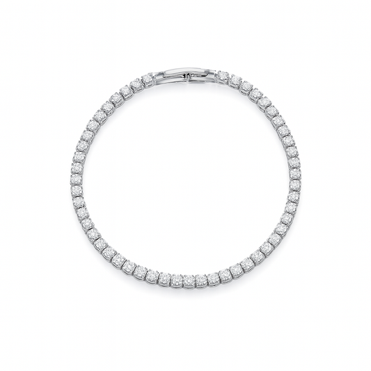 Silver Tennis Bracelet 3mm
