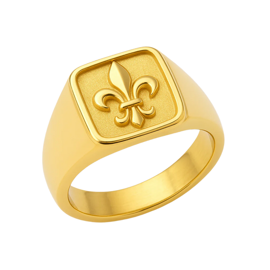 Chrome Signet Ring