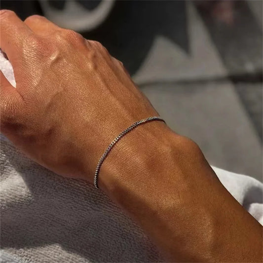 Silver Cuban Bracelet