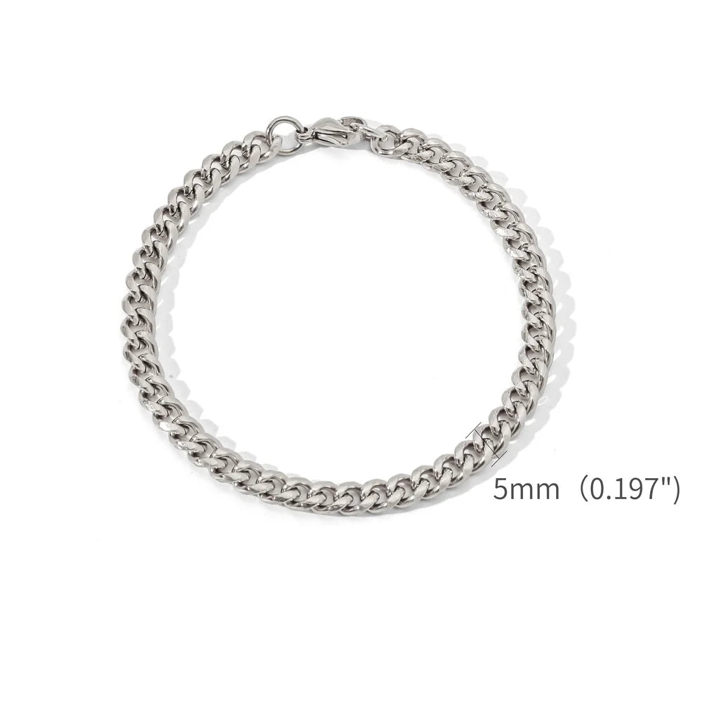 Silver Cuban Bracelet