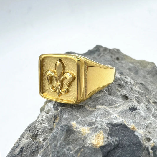 Chrome Signet Ring