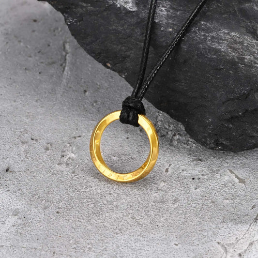 Forge Pendant Gold