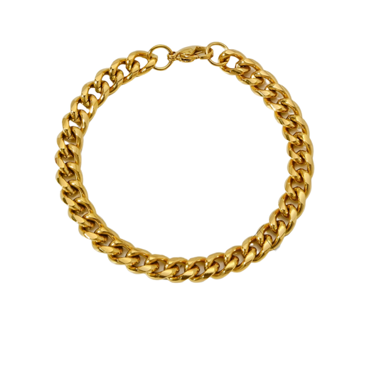 Gold Cuban Bracelet