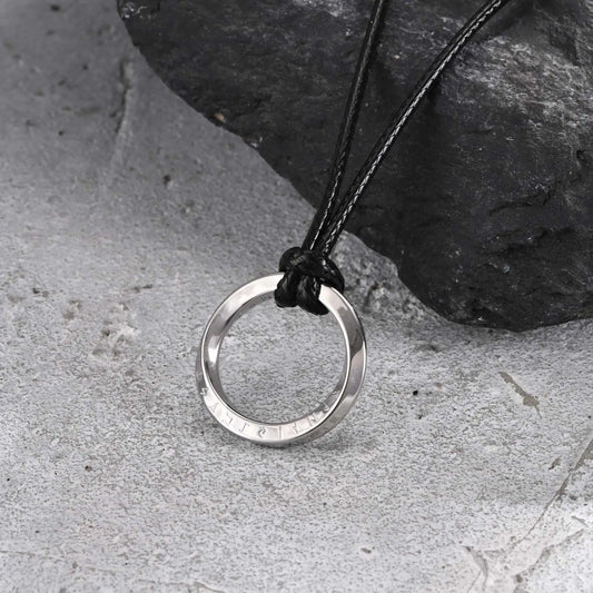 Forge Pendant Silver