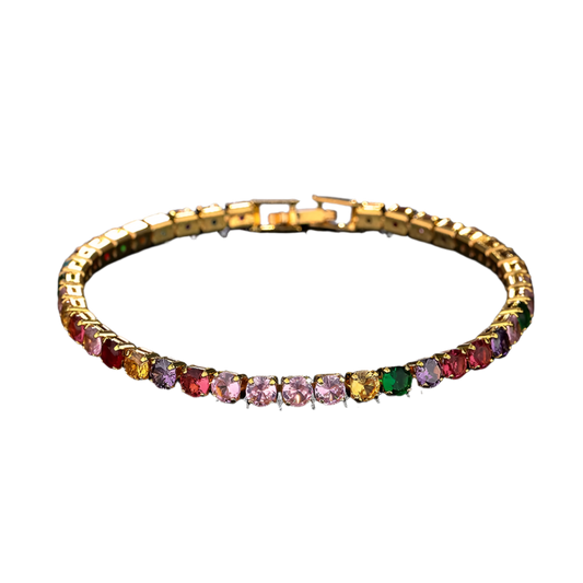 Jewel Tennis Bracelet 3mm